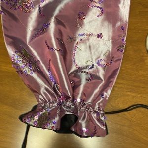 NWT Silky Drawstring Multi Purpose Bags